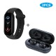 M6 Smart Sports Bracelet Watch 0.96-Inch TFT Screen BT4.0 Fitness Tracker IP67 Waterproof Sleep/Heart Rate/Blood Pressure Monitor Multiple Sports Mode Notification/Call/Sedentary Reminder Remote Camera/Music Control Compatible with Android iOS M6 Smart Sports Bracelet Watch 0.96-Inch TFT Screen BT4.0 Fitness Tracker IP67 Waterproof Sleep/Heart Rate/Blood Pressure Monitor Multiple Sports Mode Notification/Call/Sedentary Reminder Remote Camera/Music Control Compatible with Android iOS