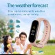 M6 Smart Sports Bracelet Watch 0.96-Inch TFT Screen BT4.0 Fitness Tracker IP67 Waterproof Sleep/Heart Rate/Blood Pressure Monitor Multiple Sports Mode Notification/Call/Sedentary Reminder Remote Camera/Music Control Compatible with Android iOS M6 Smart Sports Bracelet Watch 0.96-Inch TFT Screen BT4.0 Fitness Tracker IP67 Waterproof Sleep/Heart Rate/Blood Pressure Monitor Multiple Sports Mode Notification/Call/Sedentary Reminder Remote Camera/Music Control Compatible with Android iOS