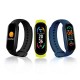 M6 Smart Sports Bracelet Watch 0.96-Inch TFT Screen BT4.0 Fitness Tracker IP67 Waterproof Sleep/Heart Rate/Blood Pressure Monitor Multiple Sports Mode Notification/Call/Sedentary Reminder Remote Camera/Music Control Compatible with Android iOS M6 Smart Sports Bracelet Watch 0.96-Inch TFT Screen BT4.0 Fitness Tracker IP67 Waterproof Sleep/Heart Rate/Blood Pressure Monitor Multiple Sports Mode Notification/Call/Sedentary Reminder Remote Camera/Music Control Compatible with Android iOS