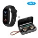 M6 Smart Sports Bracelet Watch 0.96-Inch TFT Screen BT4.0 Fitness Tracker IP67 Waterproof Sleep/Heart Rate/Blood Pressure Monitor Multiple Sports Mode Notification/Call/Sedentary Reminder Remote Camera/Music Control Compatible with Android iOS M6 Smart Sports Bracelet Watch 0.96-Inch TFT Screen BT4.0 Fitness Tracker IP67 Waterproof Sleep/Heart Rate/Blood Pressure Monitor Multiple Sports Mode Notification/Call/Sedentary Reminder Remote Camera/Music Control Compatible with Android iOS