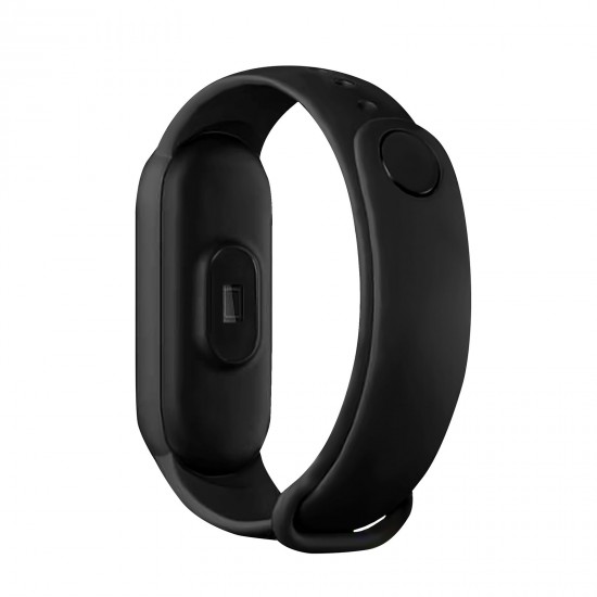 M6 Smart Sports Bracelet Watch 0.96-Inch TFT Screen BT4.0 Fitness Tracker IP67 Waterproof Sleep/Heart Rate/Blood Pressure Monitor Multiple Sports Mode Notification/Call/Sedentary Reminder Remote Camera/Music Control Compatible with Android iOS M6 Smart Sports Bracelet Watch 0.96-Inch TFT Screen BT4.0 Fitness Tracker IP67 Waterproof Sleep/Heart Rate/Blood Pressure Monitor Multiple Sports Mode Notification/Call/Sedentary Reminder Remote Camera/Music Control Compatible with Android iOS