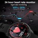 M37 Smart Sports Bracelet 1.28-Inch IPS Full-Touch Screen BT4.0 IP67 Waterproof Fitness Tracker Sleep/Heart Rate/Blood Pressure Monitor Multiple Sports Mode Notification/Call/Sedentary Reminder Remote Camera/Music Control Compatible with Android iOS M37 Smart Sports Bracelet 1.28-Inch IPS Full-Touch Screen BT4.0 IP67 Waterproof Fitness Tracker Sleep/Heart Rate/Blood Pressure Monitor Multiple Sports Mode Notification/Call/Sedentary Reminder Remote Camera/Music Control Compatible with Android iOS