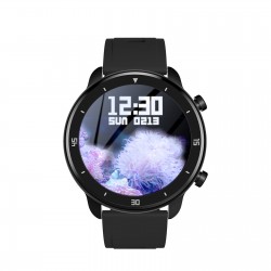M37 Smart Sports Bracelet 1.28-Inch IPS Full-Touch Screen BT4.0 IP67 Waterproof Fitness Tracker Sleep/Heart Rate/Blood Pressure Monitor Multiple Sports Mode Notification/Call/Sedentary Reminder Remote Camera/Music Control Compatible with Android iOS
