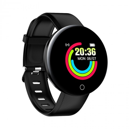 D18 Smart Sports Bracelet 1.44'' TFT Single-Touch Screen BT4.0 IP65 Waterproof Fitness Tracker Sleep/Heart Rate/Blood Pressure Monitor USB Direct Charging Upgrade System Message/Call/Sedentary Reminder Remote Camera Compatible with Android iOS D18 Smart Sports Bracelet 1.44'' TFT Single-Touch Screen BT4.0 IP65 Waterproof Fitness Tracker Sleep/Heart Rate/Blood Pressure Monitor USB Direct Charging Upgrade System Message/Call/Sedentary Reminder Remote Camera Compatible with Android iOS
