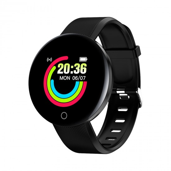 D18 Smart Sports Bracelet 1.44'' TFT Single-Touch Screen BT4.0 IP65 Waterproof Fitness Tracker Sleep/Heart Rate/Blood Pressure Monitor USB Direct Charging Upgrade System Message/Call/Sedentary Reminder Remote Camera Compatible with Android iOS D18 Smart Sports Bracelet 1.44'' TFT Single-Touch Screen BT4.0 IP65 Waterproof Fitness Tracker Sleep/Heart Rate/Blood Pressure Monitor USB Direct Charging Upgrade System Message/Call/Sedentary Reminder Remote Camera Compatible with Android iOS