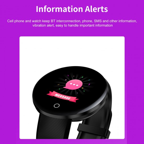 D18 Smart Sports Bracelet 1.44'' TFT Single-Touch Screen BT4.0 IP65 Waterproof Fitness Tracker Sleep/Heart Rate/Blood Pressure Monitor USB Direct Charging Upgrade System Message/Call/Sedentary Reminder Remote Camera Compatible with Android iOS D18 Smart Sports Bracelet 1.44'' TFT Single-Touch Screen BT4.0 IP65 Waterproof Fitness Tracker Sleep/Heart Rate/Blood Pressure Monitor USB Direct Charging Upgrade System Message/Call/Sedentary Reminder Remote Camera Compatible with Android iOS