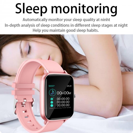 P6 BT Call Smart Bracelet 1.54'' TFT Full-Touch Screen BT3.0+4.0 IP67 Waterproof Custom Dial/3 Menu Styles Sleep/Heart Rate/Blood Pressure Monitor Multiple Sports Mode Message/Call Reminder Music Control/Remote Camera Compatible with Android iOS P6 BT Call Smart Bracelet 1.54'' TFT Full-Touch Screen BT3.0+4.0 IP67 Waterproof Custom Dial/3 Menu Styles Sleep/Heart Rate/Blood Pressure Monitor Multiple Sports Mode Message/Call Reminder Music Control/Remote Camera Compatible with Android iOS