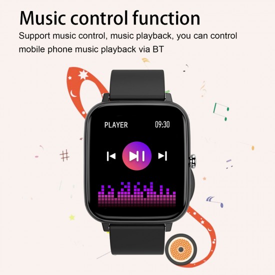P6 BT Call Smart Bracelet 1.54'' TFT Full-Touch Screen BT3.0+4.0 IP67 Waterproof Custom Dial/3 Menu Styles Sleep/Heart Rate/Blood Pressure Monitor Multiple Sports Mode Message/Call Reminder Music Control/Remote Camera Compatible with Android iOS P6 BT Call Smart Bracelet 1.54'' TFT Full-Touch Screen BT3.0+4.0 IP67 Waterproof Custom Dial/3 Menu Styles Sleep/Heart Rate/Blood Pressure Monitor Multiple Sports Mode Message/Call Reminder Music Control/Remote Camera Compatible with Android iOS