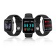 T500 Smart Bracelet 1.44'' IPS Full-Touch Screen BT4.2+5.0 BT Call Fitness/Health Monitor Notification/Call Reminder Compatible with Android iOS