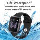 T500 Smart Bracelet 1.44'' IPS Full-Touch Screen BT4.2+5.0 BT Call Fitness/Health Monitor Notification/Call Reminder Compatible with Android iOS