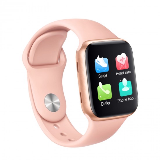 T500 Smart Bracelet 1.44'' IPS Full-Touch Screen BT4.2+5.0 BT Call Fitness/Health Monitor Notification/Call Reminder Compatible with Android iOS
