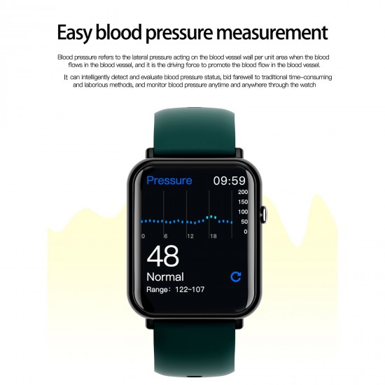 Q19 Pro Smart Sports Bracelet 1.69'' TFT Full-Touch Screen Innovative OS Sleep/Heart Rate/Blood Pressure/Pressure Monitor Family Care Shortcut Card 25 Sports Mode Compatible with iOS/Android Q19 Pro Smart Sports Bracelet 1.69'' TFT Full-Touch Screen Innovative OS Sleep/Heart Rate/Blood Pressure/Pressure Monitor Family Care Shortcut Card 25 Sports Mode Compatible with iOS/Android