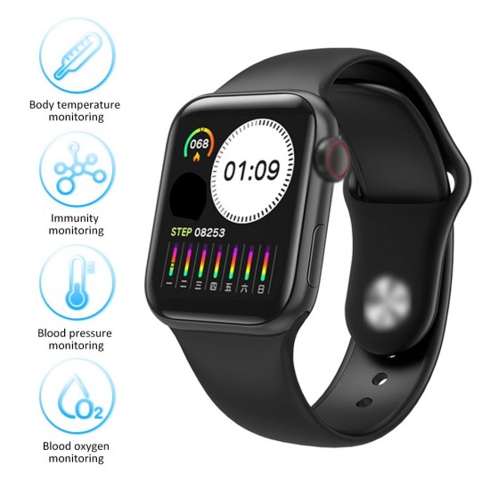 V10 Intelligent Watch 1.3in Color Screen Full Touching Sport Fitness Tracker IP67 Waterproof Heart Rate Immunity Monitoring Body Temperature Measuring Wrist Watch V10 Intelligent Watch 1.3in Color Screen Full Touching Sport Fitness Tracker IP67 Waterproof Heart Rate Immunity Monitoring Body Temperature Measuring Wrist Watch