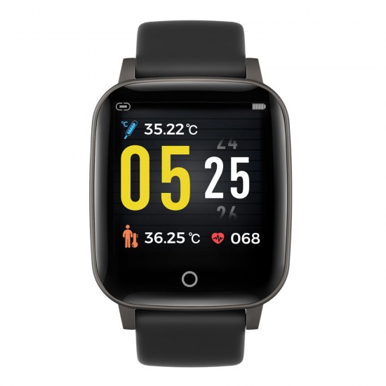 T1S Fitness Watch 1.3in Color Screen Sport Intelligent Fitness Tracker IP67 Waterproof Heart Rate Sleep Quality Temperature Monitoring Wrist Watch T1S Fitness Watch 1.3in Color Screen Sport Intelligent Fitness Tracker IP67 Waterproof Heart Rate Sleep Quality Temperature Monitoring Wrist Watch