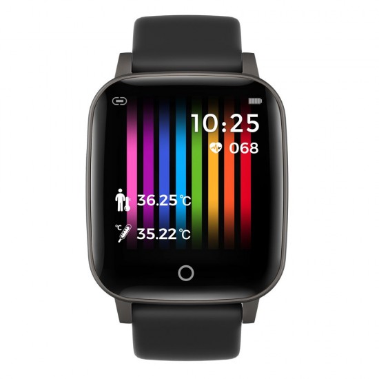 T1S Fitness Watch 1.3in Color Screen Sport Intelligent Fitness Tracker IP67 Waterproof Heart Rate Sleep Quality Temperature Monitoring Wrist Watch T1S Fitness Watch 1.3in Color Screen Sport Intelligent Fitness Tracker IP67 Waterproof Heart Rate Sleep Quality Temperature Monitoring Wrist Watch
