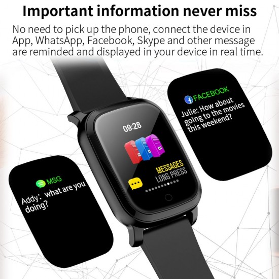 Smart Sport Band Forehead Wrist Thermometer Fitness Tracker Bracelet Smart Watch Heart Rate Monitor Wristband Color Screen Waterproof Information Reminder Smart Sport Band Forehead Wrist Thermometer Fitness Tracker Bracelet Smart Watch Heart Rate Monitor Wristband Color Screen Waterproof Information Reminder