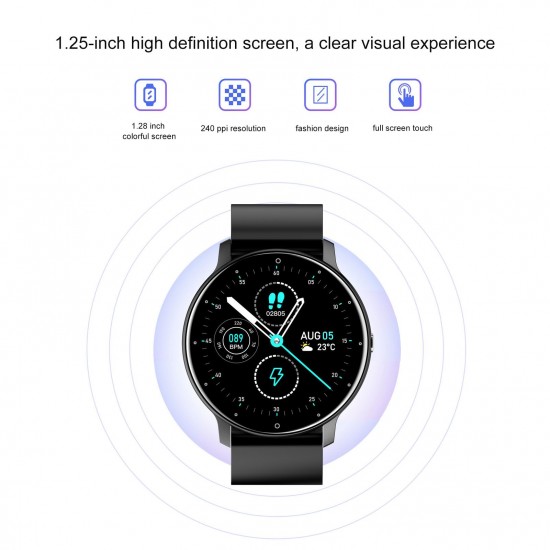 1.28-inch Full Screen Touch Smart Watch Blood Pressure Blood Oxygen Health Monitoring BT Sports Watches Fitness Tracker IP67 Waterproof Scientific Sleep Smartwatches Sports Wristband 1.28-inch Full Screen Touch Smart Watch Blood Pressure Blood Oxygen Health Monitoring BT Sports Watches Fitness Tracker IP67 Waterproof Scientific Sleep Smartwatches Sports Wristband