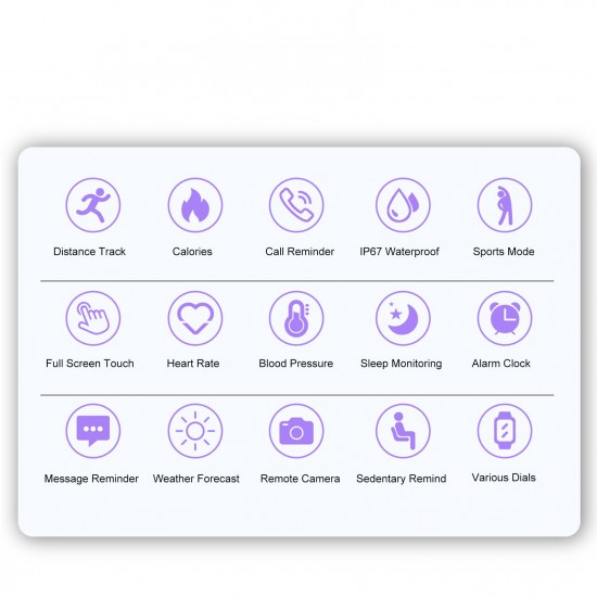 1.28-inch Full Screen Touch Smart Watch Blood Pressure Blood Oxygen Health Monitoring BT Sports Watches Fitness Tracker IP67 Waterproof Scientific Sleep Smartwatches Sports Wristband 1.28-inch Full Screen Touch Smart Watch Blood Pressure Blood Oxygen Health Monitoring BT Sports Watches Fitness Tracker IP67 Waterproof Scientific Sleep Smartwatches Sports Wristband
