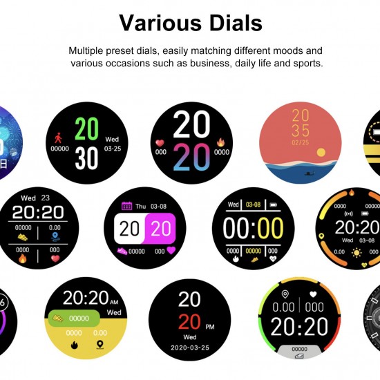 1.28-inch Full Screen Touch Smart Watch Blood Pressure Blood Oxygen Health Monitoring BT Sports Watches Fitness Tracker IP67 Waterproof Scientific Sleep Smartwatches Sports Wristband 1.28-inch Full Screen Touch Smart Watch Blood Pressure Blood Oxygen Health Monitoring BT Sports Watches Fitness Tracker IP67 Waterproof Scientific Sleep Smartwatches Sports Wristband