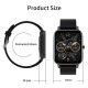 Smart Watch Fitness Tracker with 1.69'' Touch Screen Step Calorie Counter Activity Tracker Watch Supports Heart Rate Blood Pressure Monitor Smart Bracelet Wrist Band Smart Watch Fitness Tracker with 1.69'' Touch Screen Step Calorie Counter Activity Tracker Watch Supports Heart Rate Blood Pressure Monitor Smart Bracelet Wrist Band