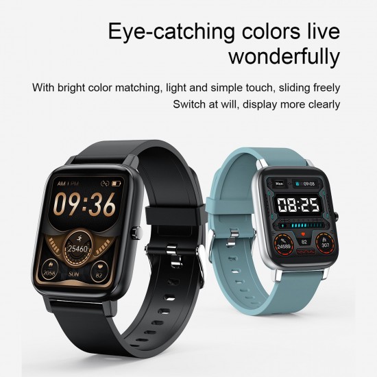 Smart Watch Fitness Tracker with 1.69'' Touch Screen Step Calorie Counter Activity Tracker Watch Supports Heart Rate Blood Pressure Monitor Smart Bracelet Wrist Band Smart Watch Fitness Tracker with 1.69'' Touch Screen Step Calorie Counter Activity Tracker Watch Supports Heart Rate Blood Pressure Monitor Smart Bracelet Wrist Band
