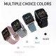 Smart Watch Fitness Tracker with 1.69'' Touch Screen Step Calorie Counter Activity Tracker Watch Supports Heart Rate Blood Pressure Monitor Smart Bracelet Wrist Band Smart Watch Fitness Tracker with 1.69'' Touch Screen Step Calorie Counter Activity Tracker Watch Supports Heart Rate Blood Pressure Monitor Smart Bracelet Wrist Band