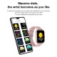 Smart Watch Fitness Tracker with 1.69'' Touch Screen Step Calorie Counter Activity Tracker Watch Supports Heart Rate Blood Pressure Monitor Smart Bracelet Wrist Band Smart Watch Fitness Tracker with 1.69'' Touch Screen Step Calorie Counter Activity Tracker Watch Supports Heart Rate Blood Pressure Monitor Smart Bracelet Wrist Band