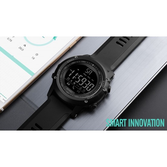 SKMEI Sports Casual Men Smart Watch Intelligent Male Watches 5ATM Water-resistant Call APP Reminder Remote Camera Sports Tracker BT Smart Bracelet SKMEI Sports Casual Men Smart Watch Intelligent Male Watches 5ATM Water-resistant Call APP Reminder Remote Camera Sports Tracker BT Smart Bracelet
