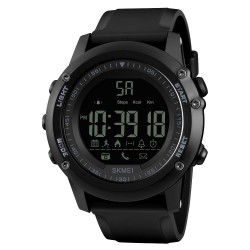 SKMEI Sports Casual Men Smart Watch Intelligent Male Watches 5ATM Water-resistant Call APP Reminder Remote Camera Sports Tracker BT Smart Bracelet