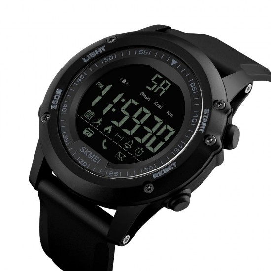 SKMEI Sports Casual Men Smart Watch Intelligent Male Watches 5ATM Water-resistant Call APP Reminder Remote Camera Sports Tracker BT Smart Bracelet SKMEI Sports Casual Men Smart Watch Intelligent Male Watches 5ATM Water-resistant Call APP Reminder Remote Camera Sports Tracker BT Smart Bracelet