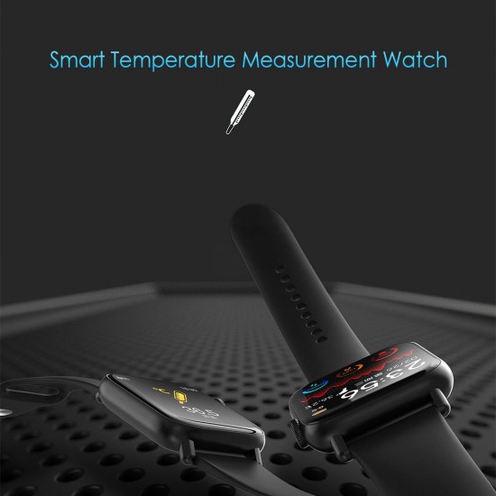 1.54'' Smart Watch with Thermometer Heart Rate Blood Pressure Blood Oxygen Monitoring Secientific Sleep Multi-Sport Mode IP67 Waterproof Fitness Smartwatches for Men Women Compatible with Android/ iOS Support BT 4.0 1.54'' Smart Watch with Thermometer Heart Rate Blood Pressure Blood Oxygen Monitoring Secientific Sleep Multi-Sport Mode IP67 Waterproof Fitness Smartwatches for Men Women Compatible with Android/ iOS Support BT 4.0