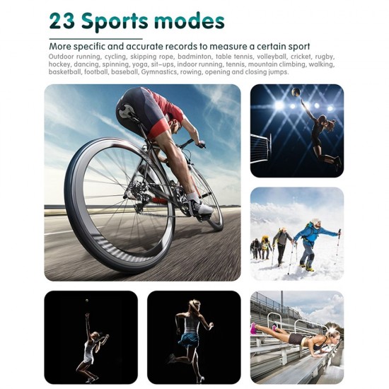 1.54'' Smart Watch with Thermometer Heart Rate Blood Pressure Blood Oxygen Monitoring Secientific Sleep Multi-Sport Mode IP67 Waterproof Fitness Smartwatches for Men Women Compatible with Android/ iOS Support BT 4.0 1.54'' Smart Watch with Thermometer Heart Rate Blood Pressure Blood Oxygen Monitoring Secientific Sleep Multi-Sport Mode IP67 Waterproof Fitness Smartwatches for Men Women Compatible with Android/ iOS Support BT 4.0