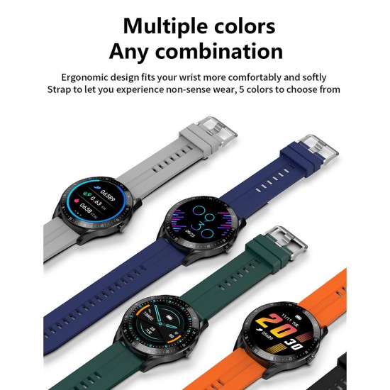 1.3'' Touch Smart Watch Heart Rate Monitoring Sports Watches Blood Pressure Detecting Multi-Sport Mode Scientific Sleep Sedentary Reminder IP67 Waterproof Fitness Tracker Smartwatches Sports Wristband Gifts for Men Women 1.3'' Touch Smart Watch Heart Rate Monitoring Sports Watches Blood Pressure Detecting Multi-Sport Mode Scientific Sleep Sedentary Reminder IP67 Waterproof Fitness Tracker Smartwatches Sports Wristband Gifts for Men Women