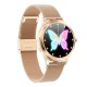 LW07 Female Smart Watch Sports Watch 1.09-Inch TFT Full-Touch Screen BT5.0 Fitness Tracker IP67 Waterproof Sleep/Heart Rate/Blood Pressure Monitor Multiple Sports Mode Notification/Call Reminder Compatible with Android iOS Gold LW07 Female Smart Watch Sports Watch 1.09-Inch TFT Full-Touch Screen BT5.0 Fitness Tracker IP67 Waterproof Sleep/Heart Rate/Blood Pressure Monitor Multiple Sports Mode Notification/Call Reminder Compatible with Android iOS Gold