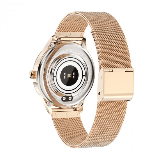 LW07 Female Smart Watch Sports Watch 1.09-Inch TFT Full-Touch Screen BT5.0 Fitness Tracker IP67 Waterproof Sleep/Heart Rate/Blood Pressure Monitor Multiple Sports Mode Notification/Call Reminder Compatible with Android iOS Gold LW07 Female Smart Watch Sports Watch 1.09-Inch TFT Full-Touch Screen BT5.0 Fitness Tracker IP67 Waterproof Sleep/Heart Rate/Blood Pressure Monitor Multiple Sports Mode Notification/Call Reminder Compatible with Android iOS Gold