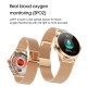 LW07 Female Smart Watch Sports Watch 1.09-Inch TFT Full-Touch Screen BT5.0 Fitness Tracker IP67 Waterproof Sleep/Heart Rate/Blood Pressure Monitor Multiple Sports Mode Notification/Call Reminder Compatible with Android iOS Gold LW07 Female Smart Watch Sports Watch 1.09-Inch TFT Full-Touch Screen BT5.0 Fitness Tracker IP67 Waterproof Sleep/Heart Rate/Blood Pressure Monitor Multiple Sports Mode Notification/Call Reminder Compatible with Android iOS Gold