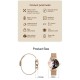 LW07 Female Smart Watch Sports Watch 1.09-Inch TFT Full-Touch Screen BT5.0 Fitness Tracker IP67 Waterproof Sleep/Heart Rate/Blood Pressure Monitor Multiple Sports Mode Notification/Call Reminder Compatible with Android iOS Gold LW07 Female Smart Watch Sports Watch 1.09-Inch TFT Full-Touch Screen BT5.0 Fitness Tracker IP67 Waterproof Sleep/Heart Rate/Blood Pressure Monitor Multiple Sports Mode Notification/Call Reminder Compatible with Android iOS Gold