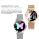 LW07 Female Smart Watch Sports Watch 1.09-Inch TFT Full-Touch Screen BT5.0 Fitness Tracker IP67 Waterproof Sleep/Heart Rate/Blood Pressure Monitor Multiple Sports Mode Notification/Call Reminder Compatible with Android iOS Gold LW07 Female Smart Watch Sports Watch 1.09-Inch TFT Full-Touch Screen BT5.0 Fitness Tracker IP67 Waterproof Sleep/Heart Rate/Blood Pressure Monitor Multiple Sports Mode Notification/Call Reminder Compatible with Android iOS Gold