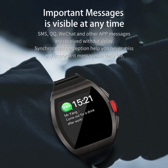 1.4 Inch Smart Watch Blood Pressure & Heart Rate Monitor IP68 Waterproof Full Touchscreen Watch Fitness Tracker Multifunction Sport Watch Female Function Call & Message Reminder 1.4 Inch Smart Watch Blood Pressure & Heart Rate Monitor IP68 Waterproof Full Touchscreen Watch Fitness Tracker Multifunction Sport Watch Female Function Call & Message Reminder