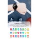 1.28 Inch Smart Watch Fitness Tracker with Blood Pressure & Heart Rate Monitor 24 Sport Modes IP68 Waterproof Full Touchscreen Watch Multifunction Sport Watch with Silicone Strap for Men Women 1.28 Inch Smart Watch Fitness Tracker with Blood Pressure & Heart Rate Monitor 24 Sport Modes IP68 Waterproof Full Touchscreen Watch Multifunction Sport Watch with Silicone Strap for Men Women