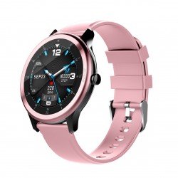 1.28 Inch Smart Watch Fitness Tracker with Blood Pressure & Heart Rate Monitor 24 Sport Modes IP68 Waterproof Full Touchscreen Watch Multifunction Sport Watch with Silicone Strap for Men Women
