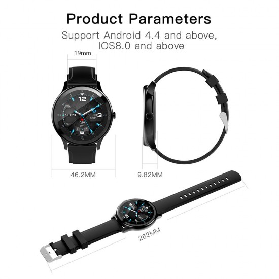 1.28 Inch Smart Watch Fitness Tracker with Blood Pressure & Heart Rate Monitor 24 Sport Modes IP68 Waterproof Full Touchscreen Watch Multifunction Sport Watch with Silicone Strap for Men Women 1.28 Inch Smart Watch Fitness Tracker with Blood Pressure & Heart Rate Monitor 24 Sport Modes IP68 Waterproof Full Touchscreen Watch Multifunction Sport Watch with Silicone Strap for Men Women