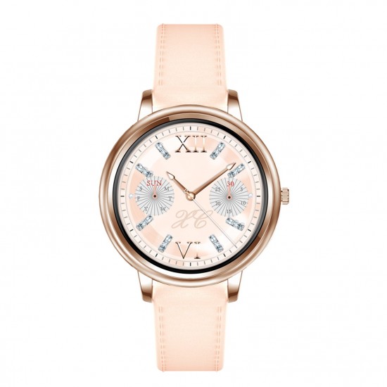Smart Watch for Women 1.09-inch Touchscreen Heart Rate Blood Pressure Monitoring Secientific Sleep Multi-Sport Modes Remote Camera IP67 Waterproof Elegant Female Fitness Sports Bracelets Smart Wristband Compatible with Android/ iOS Smart Watch for Women 1.09-inch Touchscreen Heart Rate Blood Pressure Monitoring Secientific Sleep Multi-Sport Modes Remote Camera IP67 Waterproof Elegant Female Fitness Sports Bracelets Smart Wristband Compatible with Android/ iOS
