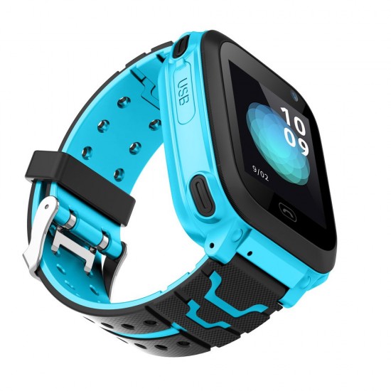 Kids Intelligent Watch with SIM Card Slot 1.44 inch IPX7 Waterproof Touching Screen Children Smartwatch with SOS Call Voice Chat Alarm Clock Compatible for Android and iOS Phone Pink/Blue Kids Intelligent Watch with SIM Card Slot 1.44 inch IPX7 Waterproof Touching Screen Children Smartwatch with SOS Call Voice Chat Alarm Clock Compatible for Android and iOS Phone Pink/Blue