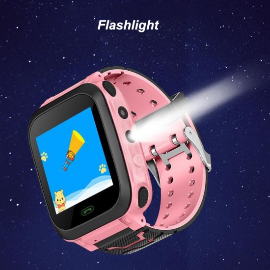 Kids Intelligent Watch with SIM Card Slot 1.44 inch IPX7 Waterproof Touching Screen Children Smartwatch with SOS Call Voice Chat Alarm Clock Compatible for Android and iOS Phone Pink/Blue Kids Intelligent Watch with SIM Card Slot 1.44 inch IPX7 Waterproof Touching Screen Children Smartwatch with SOS Call Voice Chat Alarm Clock Compatible for Android and iOS Phone Pink/Blue