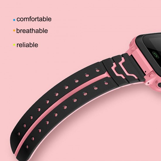 Kids Intelligent Watch with SIM Card Slot 1.44 inch IPX7 Waterproof Touching Screen Children Smartwatch with SOS Call Voice Chat Alarm Clock Compatible for Android and iOS Phone Pink/Blue Kids Intelligent Watch with SIM Card Slot 1.44 inch IPX7 Waterproof Touching Screen Children Smartwatch with SOS Call Voice Chat Alarm Clock Compatible for Android and iOS Phone Pink/Blue