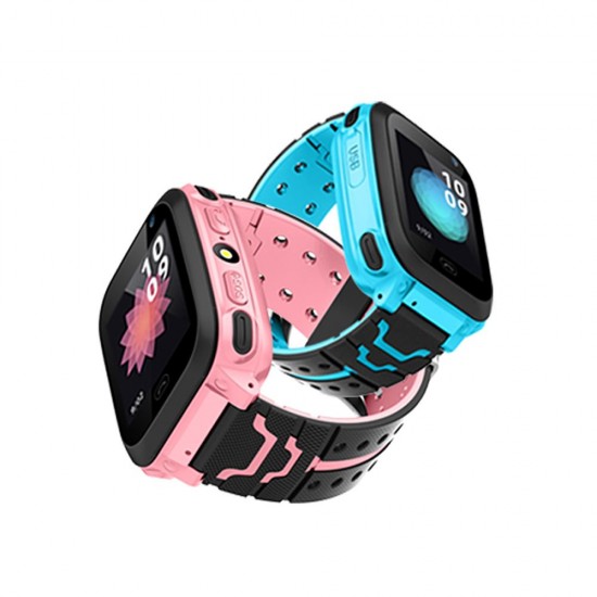 Kids Intelligent Watch with SIM Card Slot 1.44 inch IPX7 Waterproof Touching Screen Children Smartwatch with SOS Call Voice Chat Alarm Clock Compatible for Android and iOS Phone Pink/Blue Kids Intelligent Watch with SIM Card Slot 1.44 inch IPX7 Waterproof Touching Screen Children Smartwatch with SOS Call Voice Chat Alarm Clock Compatible for Android and iOS Phone Pink/Blue