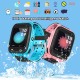 Kids Intelligent Watch with SIM Card Slot 1.44 inch IPX7 Waterproof Touching Screen Children Smartwatch with SOS Call Voice Chat Alarm Clock Compatible for Android and iOS Phone Pink/Blue Kids Intelligent Watch with SIM Card Slot 1.44 inch IPX7 Waterproof Touching Screen Children Smartwatch with SOS Call Voice Chat Alarm Clock Compatible for Android and iOS Phone Pink/Blue