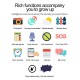Kids Intelligent Watch with SIM Card Slot 1.44 inch IPX7 Waterproof Touching Screen Children Smartwatch with SOS Call Voice Chat Alarm Clock Compatible for Android and iOS Phone Pink/Blue Kids Intelligent Watch with SIM Card Slot 1.44 inch IPX7 Waterproof Touching Screen Children Smartwatch with SOS Call Voice Chat Alarm Clock Compatible for Android and iOS Phone Pink/Blue