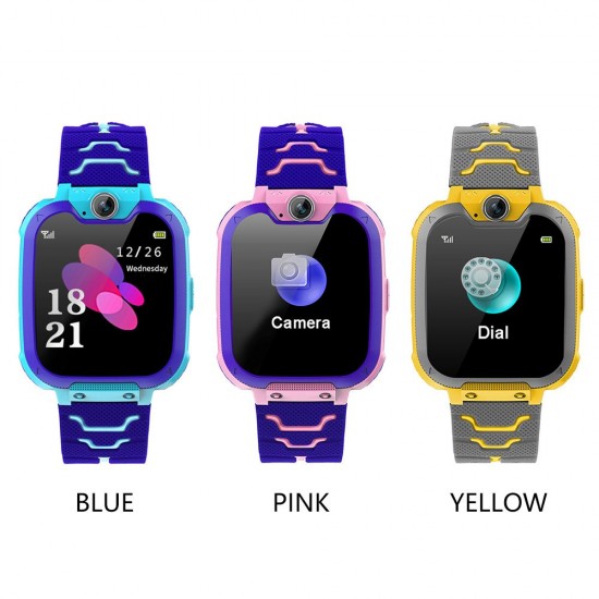Kids Smart Watch 1.54 inches Touch Screen GPS Tracker SOS Call Game Voice Chat Camera IP65 Waterproof Wristwatch for Boys Girls Gifts Kids Smart Watch 1.54 inches Touch Screen GPS Tracker SOS Call Game Voice Chat Camera IP65 Waterproof Wristwatch for Boys Girls Gifts